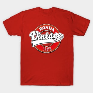 Ronda Spain vintage logo T-Shirt